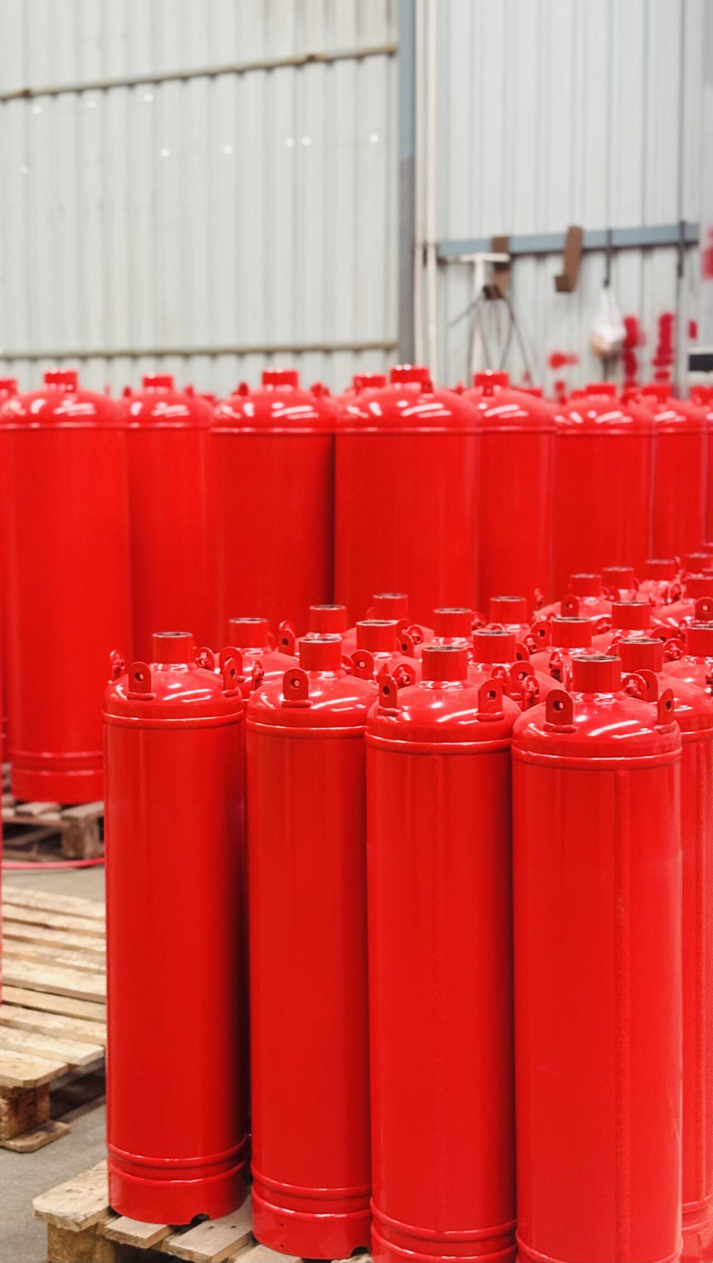 FM-200 (HFC-227ea) / Novec 1230 (FK-5-1-12) 25/42 Bar Fire Suppression System Cylinders