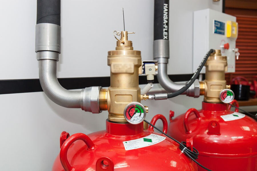 Agnitar 1230 Fire Suppression System – FK-5-1-12 (Novec 1230) clean agent fire protection in action.